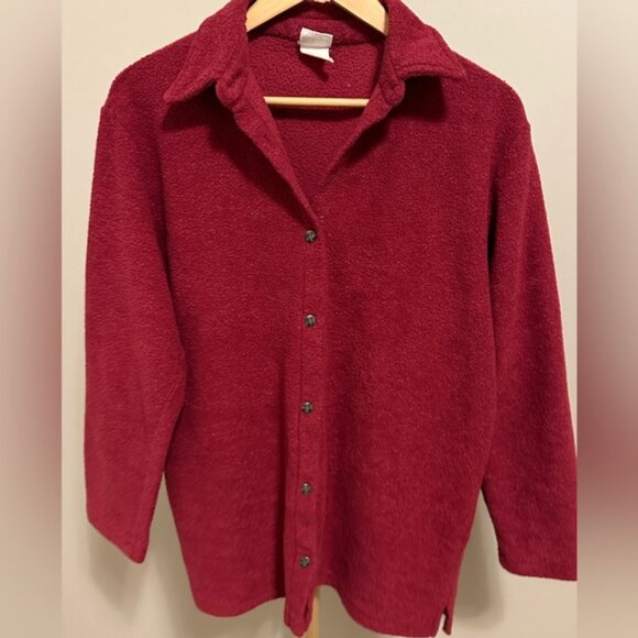 Au Coton Vintage Terry Shacket – Size M/L (Oversized Fit) - Picture 3 of 4